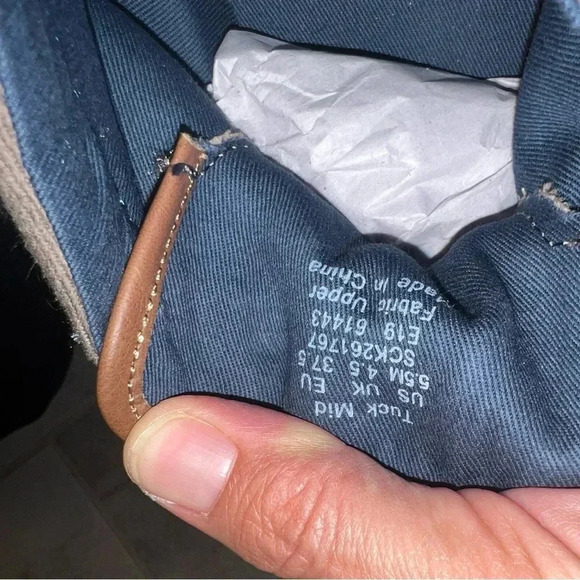 Kids Sperry Top Sider Mid Tuck Brown Sneaker Boot Tweed‎ High Ankle Topsiders - Picture 6 of 6